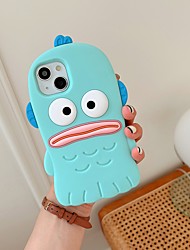 cheap -Phone Case For Apple Back Cover Classic Series iPhone 13 Pro Max 12 11 SE 2022 X XR XS Max 8 7 Bumper Frame Shockproof Dustproof 3D Cartoon Silicone