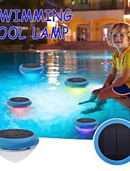 cheap -LED Solar Floating Light 7-Color Changing Swimming Pool Light Waterproof IP68 Swimming Pool Landscape Decoration Lamp