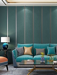 cheap -Modern Style 3D Wallpaper Non-wovon Wallpaper Adhesive Required Wall Mural,Cabinet Furniture Countertop Paper Roll Wallpaper,20.8&quot;*374&quot; /53*950cm 1 Roll(Need Glue)