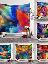 cheap -Colorful Wall Tapestry Art Decor Blanket Curtain Hanging Home Bedroom Living Room Decoration Polyester
