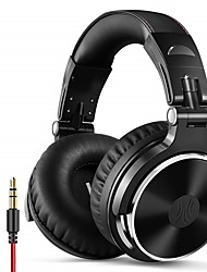 cheap -OneOdio Wired Over Ear Headphones Studio Monitor &amp; Mixing DJ Stereo Headsets with 50mm Neodymium Drivers and 1/4 to 3.5mm Audio Jack for AMP Computer Recording Phone Piano Guitar Laptop