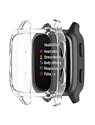cheap -1 Pack Watch Case Compatible with Garmin Venu Sq / Sq Music Scratch Resistant Dust Proof Shockproof TPU Watch Cover