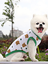 cheap -Pet Dog Clothes Puppy Vest T-shirt Shirt Cute Spring Pet Skirt Dress Roupas para ces Bottoming Shirt Dog Costume Puppy Clothes