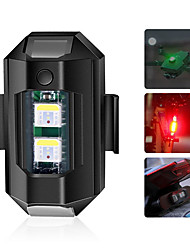 cheap -1pcs  MINI Car LED Fog Light MotorcycleTail Warning Lamps Night Flying Signal Lamp Navigation LED Flash Light for Tent/Wrist Light USB