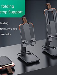 cheap -Mobile Phone Holder Universal Folding Cellphone Mount Adjustable Desktop Bracket for Mobile Phone Tablet Computer Stand