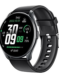 cheap -696 GTR1 Smart Watch 1.28 inch Smartwatch Fitness Running Watch Bluetooth Temperature Monitoring Pedometer Call Reminder Compatible with Android iOS Women Men Hands-Free Calls Message Reminder IP 67