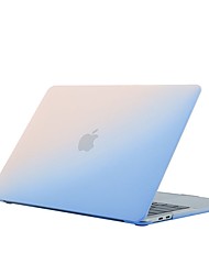 cheap -MacBook Case Color Gradient Plastic / Silicone for A2179 MacBook New Air 13&quot;2020 / A1286 MacBook pro 15&#039;&#039; / A1398 Mac pro 15&#039;&#039; with Retina display