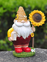 cheap -Bee Festival Gifts Gnome Dwarf Ornament Garden Resin Statue Ornament Decorative Dwarf Crafts