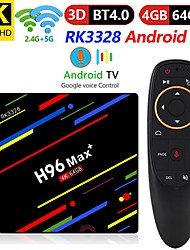 cheap -H96 Max PLUS Android 9.0 TV Box Rockchip RK3328 4K Smart TV Box 2.4&amp;5G Wifi BT4.0 4GB 64GB Media Player Media Player Set Top Box