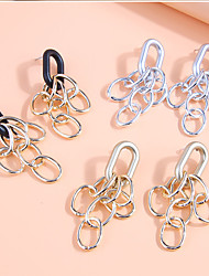 cheap -1 Pair Stud Earrings For Women&#039;s Street Sport Date Alloy Geometrical Fashion