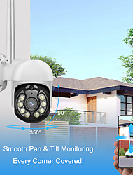 cheap -IP Camera 3MP PTZ dome WIFI Motion Detection Remote Access Night Vision Outdoor Apartment Garden Support 128 GB