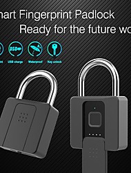 cheap -P10BF Stainless Steel / Zinc Alloy lock / Fingerprint Lock / Intelligent Lock Smart Home Security iOS / Android System Fingerprint unlocking / Mechanical key unlocking / APP unlocking Household