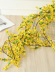 cheap -1.8M Artificial Flower Fabric Modern Contemporary Wall Flower