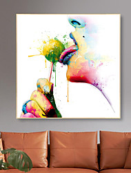cheap -Wall Art Canvas Prints Posters Painting Abstract People Modern Traditional Artwork Picture Home Decoration Décor Rolled Canvas No Frame Unframed Unstretched