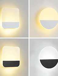 cheap -Modern Indoor Wall Light LED Acrylic Bedroom Dining Room Metal Wall Light 5 W