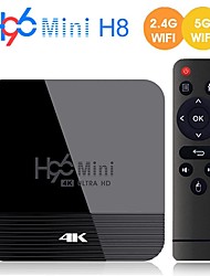 cheap -H96 mini H8 Smart TV Box H96MINI RK3228 2.4G&amp;5G Wifi Android 9 BT4.0 4K Suppot Youtube Google Play DLNA Airplay Cas Set Top Box