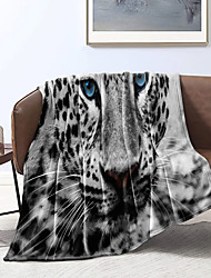 cheap -Fleece Throw Blanket for Couch Sofa Bed, Animal Graphic Fannal Blanket, Cozy Fuzzy Soft Lightweight Throw Blanket