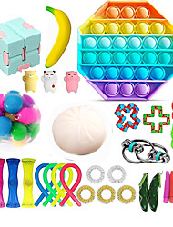 cheap -Fidget Packs 32 Pack Sensory Toys Set ADHD Toys for Boy Girl Toys for Reducing The Stress and Anxiety of Christmas AdultsGifts for Birthday Party Favors