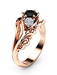 cheap -Ring Party Classic Rose Gold Copper Simple Elegant 1pc / Women&#039;s / Wedding / Gift