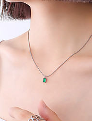 cheap -Pendant Necklace Chain Necklace Necklace Women&#039;s Geometrical Artistic Simple Fashion Vintage Cute Silver Gold 50 cm Necklace Jewelry 1pc for Street Daily Holiday Engagement Festival Geometric