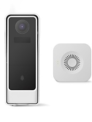 cheap -WDB-B19/Tuya Smart Life 1080P HD Wireless Smart Video Doorbell Camera Full HD PIR Motion Detection Outdoor Mini Video Intercom Two Way Audio Built-in Battery Real-time Home Security Night Vision