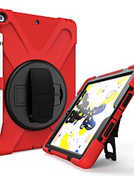 cheap -Tablet Case Cover For Apple iPad Air 5th iPad 10.2&#039;&#039; 9th 8th 7th iPad Air 5th 4th iPad Pro 12.9&#039;&#039; 5th iPad mini 6th iPad Pro 11&#039;&#039; 3rd Portable Handle with Stand Solid Colored TPU PC