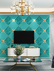 cheap -modern minimalist 3d three-dimensional design diamond tv background wall wallpaper living room bedroom wallpaper deerskin velvet wallpaper