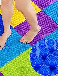 cheap -Non-slip Bathroom Floor Mat Reflexology Foot Massage Pad Toe Pressure Blood Circulation Plate Mat For Massager