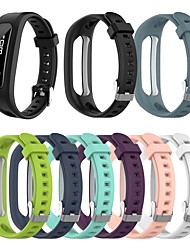 cheap -1 pcs Smart Watch Band Compatible with Huawei Huawei Honor Band 4 Huawei band 3E Huawei band 4E Smartwatch Strap Waterproof Breathable Sweatproof Sport Band Replacement  Wristband