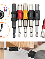 cheap -1/4 Hex Magnetic Ring Screwdriver Bits Drill Hand Tools Drill Bit Extension Rod Quick Change Holder Drive Guide Screw Drill Tip