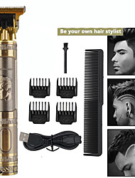 cheap -Professional Hair Clippers for Men Electric Cordless T Blade Trimmers for Barbers Less Noise Design Liners Clipper for Beard Hair Cutting With a Comb