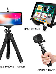 cheap -Phone Tripod Moblie Phone Clip Bracket Holder Mount Tripod Stand for Smartphone Camera Tripod Stand Adapter