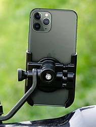 cheap -SMOYNG Aluminum Alloy Motorcycle Bike Phone Holder GPS Bracket Mount Clip Support Moto Mirro Handlebar Mount For Xiaomi iPhone