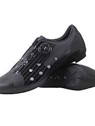 cheap -SIDEBIKE Adults&#039; Bike Shoes Breathable Road Cycling Cycling / Bike Black Red Black Silver Men&#039;s Women&#039;s Cycling Shoes