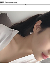 cheap -1 Pair Hanging Earrings For Women&#039;s Pearl Party Evening Street Gift Pearl Alloy Precious