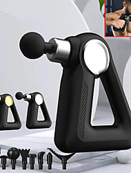 cheap -LCD Display Massage Gun 32 Levels Electric Massager Deep Tissue Muscle Neck Body Back Relaxation Fitness Pain Relief