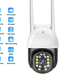 cheap -Wireless Surveillance Camera 360 Degree Wifi Rotating Outdoor Home Remote Monitoring HD Night Vision Ball Machine