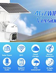 cheap -Outdoor Solar Panel Surveillance Camera Wifi/4g HD Camera 1080P Monitor