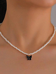 cheap -1pc Necklace For Women&#039;s Sport Formal Engagement Plastic Classic Butterfly