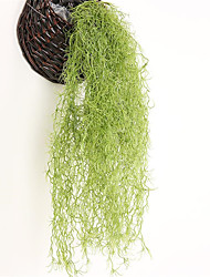cheap -Artificial Plants Plastic Modern Contemporary Wall Flower Simulation Water Grass Wall Hanging