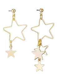 cheap -1 Pair Earrings For Women&#039;s Gift Daily Birthday Alloy Geometrical Star