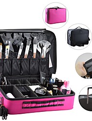 cheap -Professional Partition Multi-functional Portable Cosmetic Bag Storage Large Multi-Layer Custom Embroidered Nail Art Makeup Tool Bag