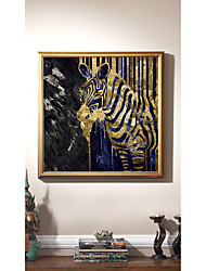 cheap -Print Rolled Canvas Prints - Abstract Animals Modern Traditional Art Prints
