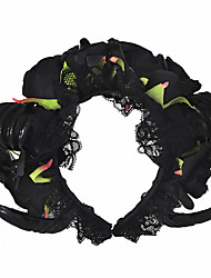 cheap -Cosplay Retro Vintage Gothic Lolita Punk &amp; Gothic Hair Accessories Horns Women&#039;s Costume Black Vintage Cosplay Party / Headwear
