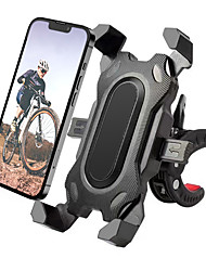 cheap -Bicycle Phone Holder Anti-Slip Universal Mobile Smart Phone Bike Mount Bracket Electric Scooter Motorcycle Cell Phone Support