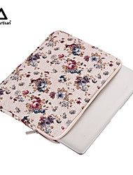 cheap -Laptop Sleeves H2-02 12&quot; 14&quot; 13&quot; inch Compatible with Macbook Air Pro, HP, Dell, Lenovo, Asus, Acer, Chromebook Notebook Laptop Carrying Case Cover Waterpoof Shock Proof Canvas Florals for Travel