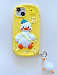 cheap -Phone Case For Apple Back Cover iPhone 13 Pro Max 12 11 SE 2022 X XR XS Max 8 7 Bumper Frame Dustproof Soft Edges 3D Cartoon Silicone