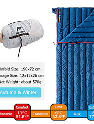 cheap -Naturehike Goose Down Sleeping Bag - 1.26lbs Ultralight 800 Fill Power 6~11 °C - Ultra Compact Down Filled Lightweight Portable Warm Backpack Envelope Sleeping Bag for Hiking Camping