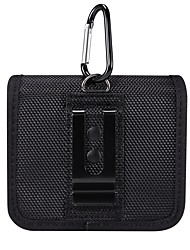 cheap -Phone Case For Samsung Galaxy Waist Bag  Waist pack Z Flip Z Flip 2 Z Flip 3 Portable With Keychain Flip Solid Colored Oxford Cloth