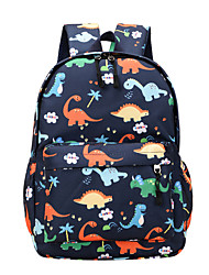 cheap -Animal School Backpack Bookbag for Kids Lightweight Adjustable Shoulder Straps Polyester School Bag Satchel 11 inch